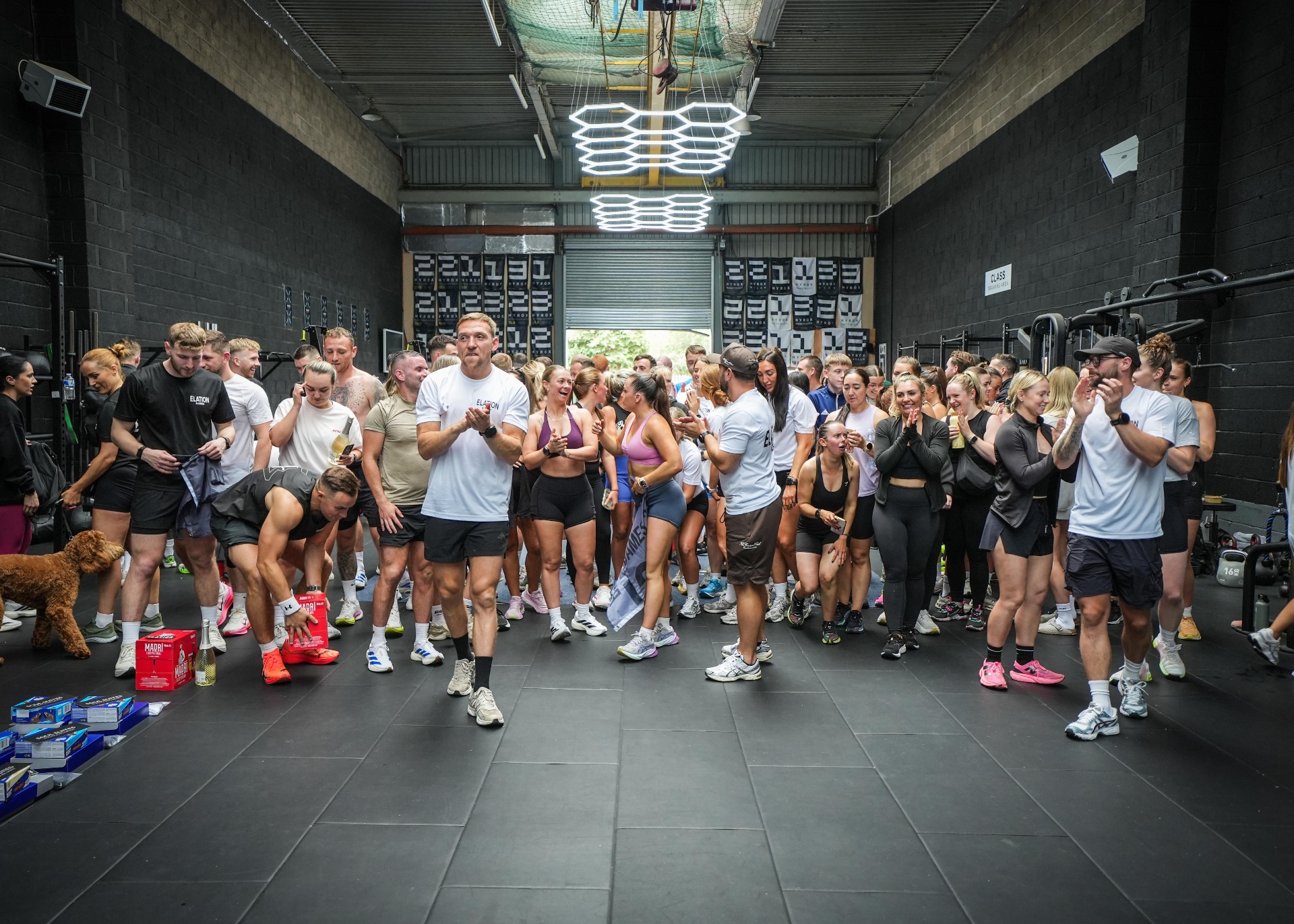 Elation Glasgow community on the training floor